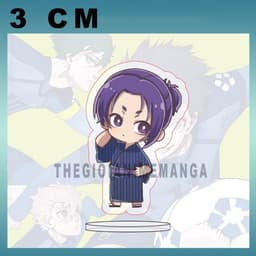 (mua 1 tặng 1) (3CM) MÔ HÌNH Standee BLUE LOCK ver YUKATA XANH mini chibi mica acrylic anime trang trí dễ thương 7