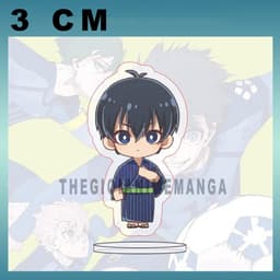 (mua 1 tặng 1) (3CM) MÔ HÌNH Standee BLUE LOCK ver YUKATA XANH mini chibi mica acrylic anime trang trí dễ thương 9