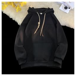 Áo Hoodie Nam Nữ From Rộng APT Unisex WEDNESDAY In Nổi  Chất Liệu Vải Nỉ Bông Cao Cấp Dày Dặn Mềm Mịn 6