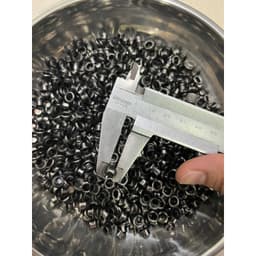 Khoen mắt cáo ore 5mm Thau không gỉ Màu Đen Khói / Màu Bạc Bán sỉ Bịch 1000 cái 3