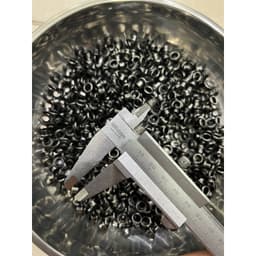 Khoen mắt cáo ore 5mm Thau không gỉ Màu Đen Khói / Màu Bạc Bán sỉ Bịch 1000 cái 5