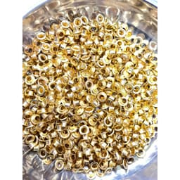 Khoen mắt cáo Ore 5mm bằng Sắt xi màu Vàng, Bạc Túi 1000 cái (Không long đền) 4