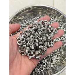 Khoen mắt cáo Ore 5mm bằng Sắt xi màu Vàng, Bạc Túi 1000 cái (Không long đền) 1