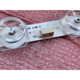 THANH LED TIVI TCL 43P615 43P618 43P725 43S5200 MỚI 100%  1 THANH 21 BÓNG 6V DÀI 81cm MỖI MÁY CHỈ DÙNG 1 THANH 21 BÓNG 3
