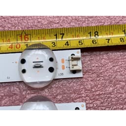 THANH LED TIVI LG 43UK65 43UK6540 43UK6540PTA HÀNG MỚI 100% BỘ 3 THANH MỖI THANH 8 BÓNG 6V DÀI 44,5cm 1