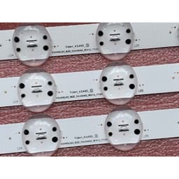 THANH LED TIVI LG 43UK65 43UK6540 43UK6540PTA HÀNG MỚI 100% BỘ 3 THANH MỖI THANH 8 BÓNG 6V DÀI 44,5cm 2