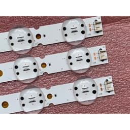 THANH LED TIVI LG 43UK65 43UK6540 43UK6540PTA HÀNG MỚI 100% BỘ 3 THANH MỖI THANH 8 BÓNG 6V DÀI 44,5cm 3