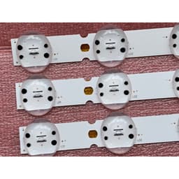 THANH LED TIVI LG 43UK65 43UK6540 43UK6540PTA HÀNG MỚI 100% BỘ 3 THANH MỖI THANH 8 BÓNG 6V DÀI 44,5cm 4