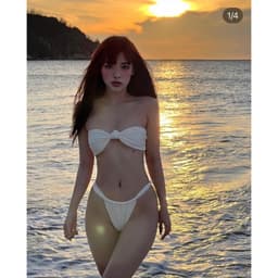 Bikini 2 Mảnh Sexy EMMA Quần Đan Dây Chuẩn Cao Cấp Loại 1 (Có mút đệm) 2