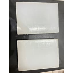 Thớt Nhựa Trắng PP dày 2cm dùng để kê đục làm đồ da, đồ thủ công, đồ bế da, kê chặt giày 7