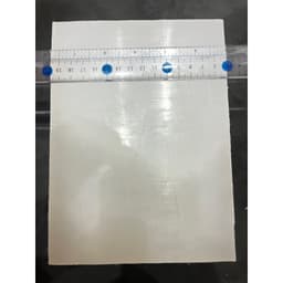 Thớt Nhựa Trắng PP dày 2cm dùng để kê đục làm đồ da, đồ thủ công, đồ bế da, kê chặt giày 4