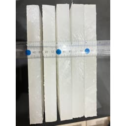 Thớt Nhựa Trắng PP dày 2cm dùng để kê đục làm đồ da, đồ thủ công, đồ bế da, kê chặt giày 6