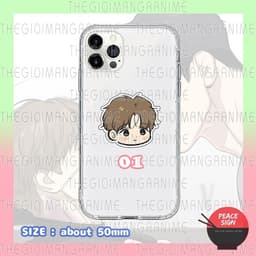 (mua 1 tặng 1) (FACE CHIBI) Giá đỡ và dây treo điện thoại in hình NGƯỜI TÌNH CỦA JINX manhwa BL anime chibi tiện lợi 7