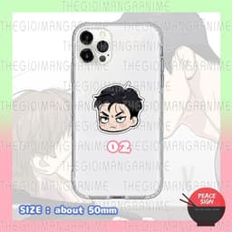 (mua 1 tặng 1) (FACE CHIBI) Giá đỡ và dây treo điện thoại in hình NGƯỜI TÌNH CỦA JINX manhwa BL anime chibi tiện lợi 8