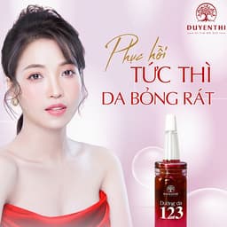 Dưỡng Da 123 Duyên Thị Bách Y Sâm - SERUM DƯỠNG CẤP ẨM PHỤC HỒI LÀM DỊU DA - Chai 10ml 8