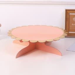 Kệ bánh sinh nhật, tháp bánh sinh nhật 1 tầng siêu xinh trang trí bàn tiệc sinh nhật 3