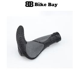 Tay nắm xe đạp, tay nắm xe đạp thể thao ( ĐỦ ĐỒ LẮP ) FULL CAO SU TÌ TAY SIZE TO CHỐNG MỎI mã TS03 4
