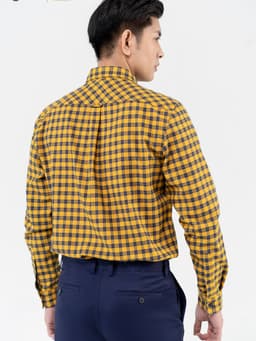 Áo sơ mi Nam dài tay -Sơ mi nam vải Cotton cà bông dày dặn DGCs - WASDBB04M 5