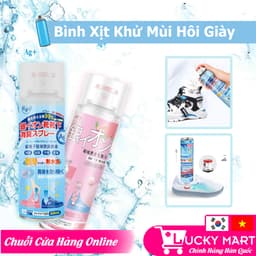 Bình Xịt Khử Mùi Hôi Chân Hôi Giày Nhật Bản Hạn Chế MỒ HÔi CHÂN Kháng Khuẩn Mát Lạnh Hương Thêm Giữ Cực Lâu Dài 1