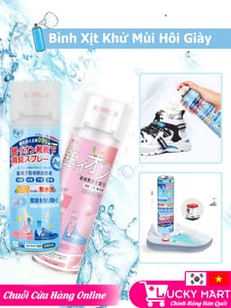 Bình Xịt Khử Mùi Hôi Chân Hôi Giày Nhật Bản Hạn Chế MỒ HÔi CHÂN Kháng Khuẩn Mát Lạnh Hương Thêm Giữ Cực Lâu Dài 2