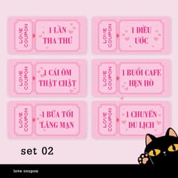 love coupon quà tặng tình yêu cho cặp đôi 5