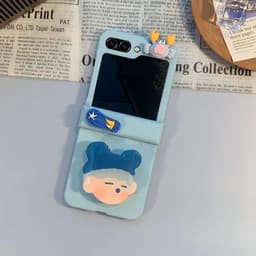[CÓ SẴN] Kèm dây - Ốp Z Flip 8- Z Flip4 - Z Flip6 - Flip7 5G charm mùa hè dễ thương kèm dây và thanh bảo vệ bản lề 5