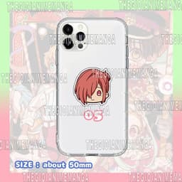 Giá đỡ Dây treo điện thoại Jibaku Shounen Hanako-kun ver FACE móc khóa anime chibi griptok tiện lợi phone mica acrylic 2