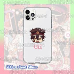 Giá đỡ Dây treo điện thoại Jibaku Shounen Hanako-kun ver FACE móc khóa anime chibi griptok tiện lợi phone mica acrylic 4