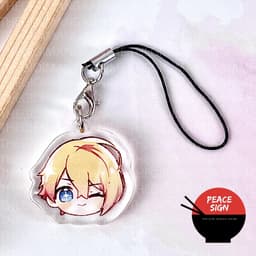 (mua 1 tặng 1) Giá đỡ dây treo điện thoại OSHI NO KO ĐẦU TO Đứa Con Của Thần Tượng anime chibi mica griptok pop 4