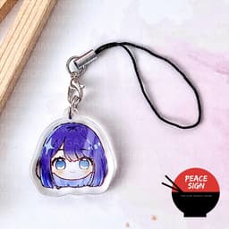 (mua 1 tặng 1) Giá đỡ dây treo điện thoại OSHI NO KO ĐẦU TO Đứa Con Của Thần Tượng anime chibi mica griptok pop 5