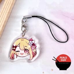 (mua 1 tặng 1) Giá đỡ dây treo điện thoại OSHI NO KO ĐẦU TO Đứa Con Của Thần Tượng anime chibi mica griptok pop 8