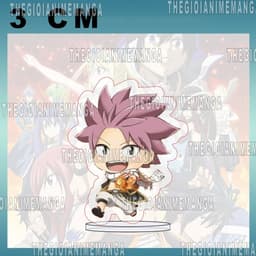 (mua 1 tặng 1) (3CM) Mô hình standee FAIRY TAIL ver ĐI Hội pháp sư tượng mica acrylic anime chibi trang trí 2