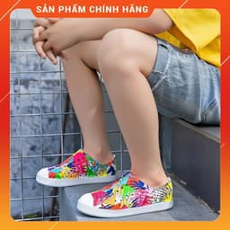 Giày nhựa mềm Mẹ và Bé NATIVE LUCHI  2025 đi mưa nắng , đi biển , du lịch , đi bộ êm chân 6