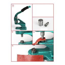 Máy + bộ cối và 100 khoen mắt cáo size 4mm, 5mm 3