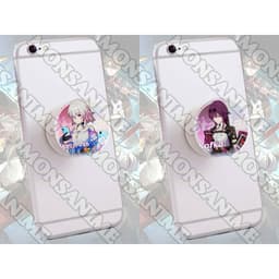 Giá đỡ điện thoại HONKAI STAR RAIL pop socket in hình game anime chibi tiện lợi xinh xắn 1