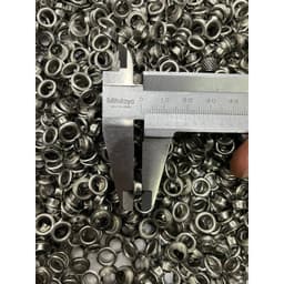 Khoen mắt cáo ore 6mm Bằng thau không gỉ Loại Mỏng Có long đền 4