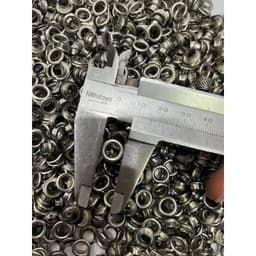 Khoen mắt cáo ore 6mm Bằng thau không gỉ Loại Mỏng Có long đền 5