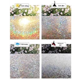 [MynHouse] Decal DÁN KÍNH, CỬA SỔ cầu vồng, cách nhiệt, chắn ánh sáng mặt trời và tia UV, có sẵn keo 6