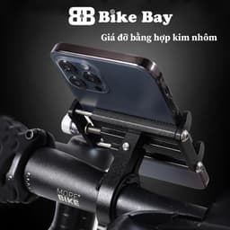Giá đỡ điện thoại xe đạp, Giá treo điện thoại hợp kim nhôm cao cấp đa năng GTDTN 6