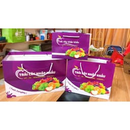 5 sản phẩm Túi Giấy Đựng Hoa Quả, Đựng Trái Cây Nhập Khẩu Loại 1kg, 3kg, 5kg 3