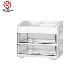 Tủ Đựng Mỹ Phẩm Để Bàn Việt Nhật 3636, Kệ Mỹ Phẩm 4 Tầng - DOMUS 7