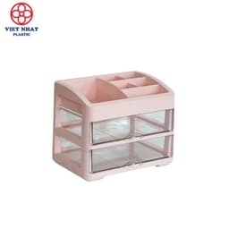 Tủ Đựng Mỹ Phẩm Để Bàn Việt Nhật 3636, Kệ Mỹ Phẩm 4 Tầng - DOMUS 8