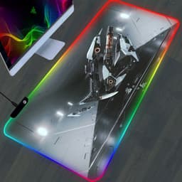 Lót chuột gaming cỡ lớn 900x300x4mm led màu RGB dày dặn 2