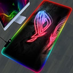 Lót chuột gaming cỡ lớn 900x300x4mm led màu RGB dày dặn 4