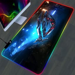Lót chuột gaming cỡ lớn 900x300x4mm led màu RGB dày dặn 5