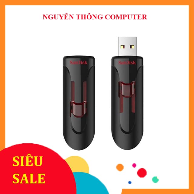 Usb Sandisk Cruzer Glide CZ600 3.0 64gb bảo hành 60 tháng