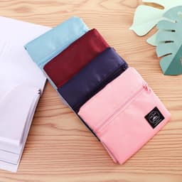 Túi xách du lịch gấp gọn, mỏng nhẹ, chống nước, Có thể treo trên thanh kéo vali, 5Màu 2