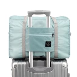 Túi xách du lịch gấp gọn, mỏng nhẹ, chống nước, Có thể treo trên thanh kéo vali, 5Màu 9