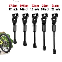 Chân chống xe đạp trẻ em chắc chắn có núm cao su chống trơn trượt, đủ size 12/ 4/16/18/20inch CCTECN 3