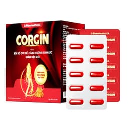 HỔ TRỢ BỒI BỔ CƠ THỂ-TĂNG CƯỜNG SINH LỰC-GIẢM MỆT MỎI - CORGIN 3